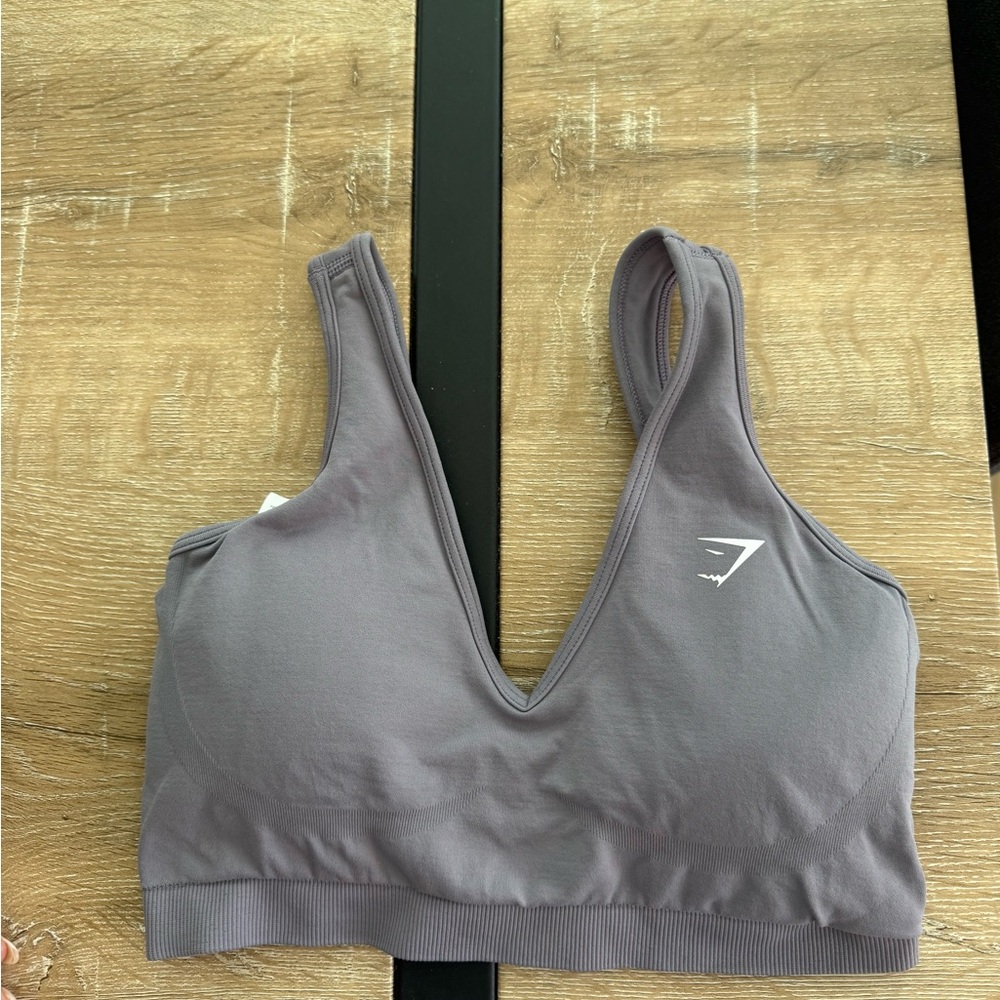 Gymshark Charcoal Sports Bra